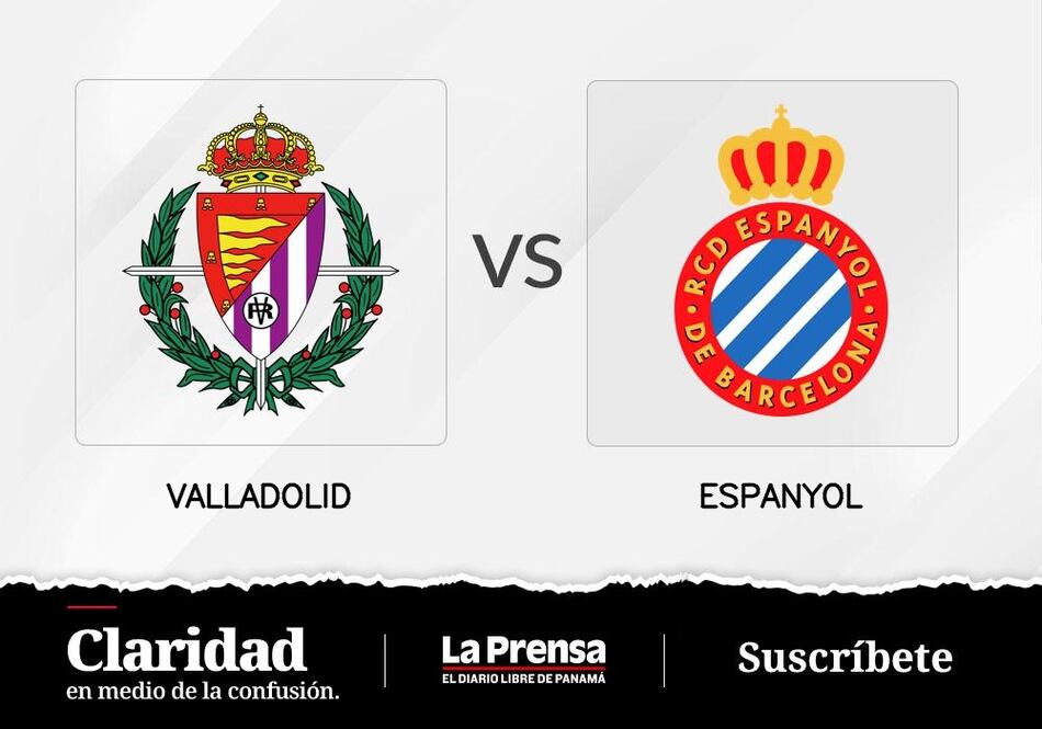 RCD Espanyol Barcelona en búsqueda de la victoria frente a Valladolid