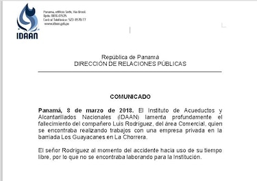 Mueren dos trabajadores en alcantarillado en La Chorrera