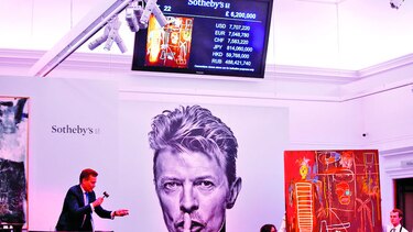 Venden obras de David Bowie