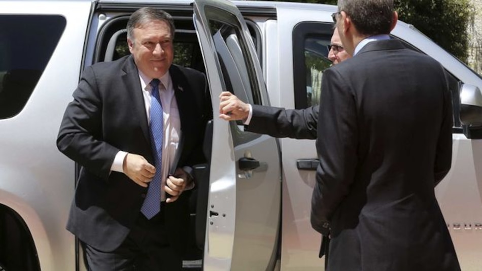 Mike Pompeo exhorta a los palestinos a involucrarse en un proceso de paz con Israel