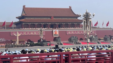 ‘Paz o guerra, diálogo o confrontación’; las palabras de Xi Jinping en la Plaza de Tiananmén