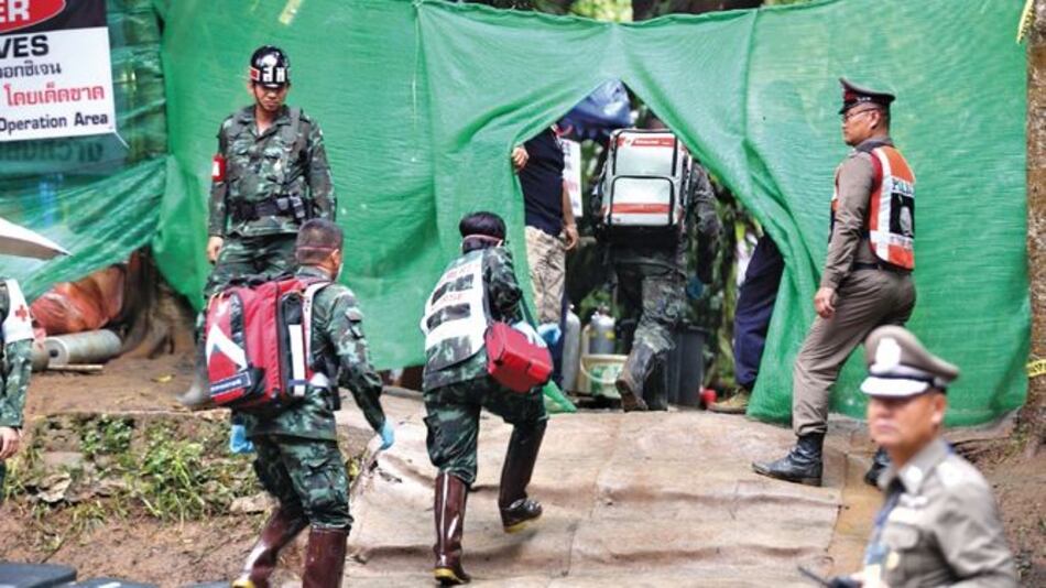 Than Luang Nang, la cueva que atrapó a 12 niños futbolistas