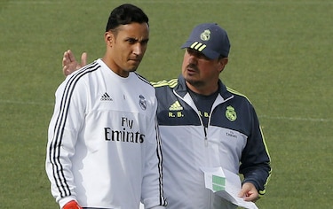 Keylor Navas trabajó con el grupo; Benzema tuvo doble sesión