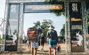 Rock, cumbia y junta de embarra en El Valle de Antón
