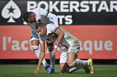 PSG pierde 2-0 contra Rennes, su primera derrota en Ligue 1 de la temporada