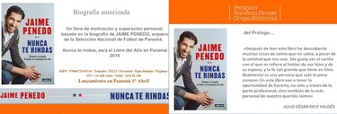 Penedo presenta su biografía: ‘Nunca te rindas’