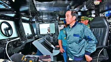 Presidente indonesio visita islas en disputa