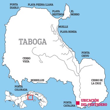 Controversia por vertedero en Taboga