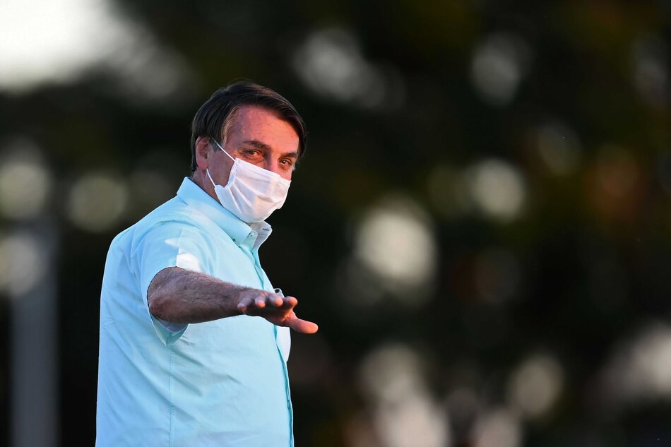 El presidente Jair Bolsonaro da nuevamente positivo a la Covid-19