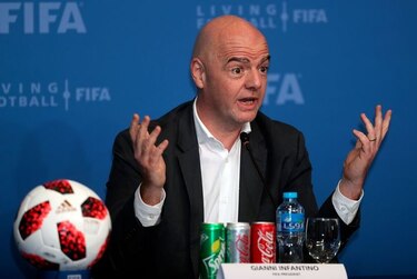 Infantino cuenta con apoyo de la 'mayoría' de federaciones para un Mundial con 48 equipos