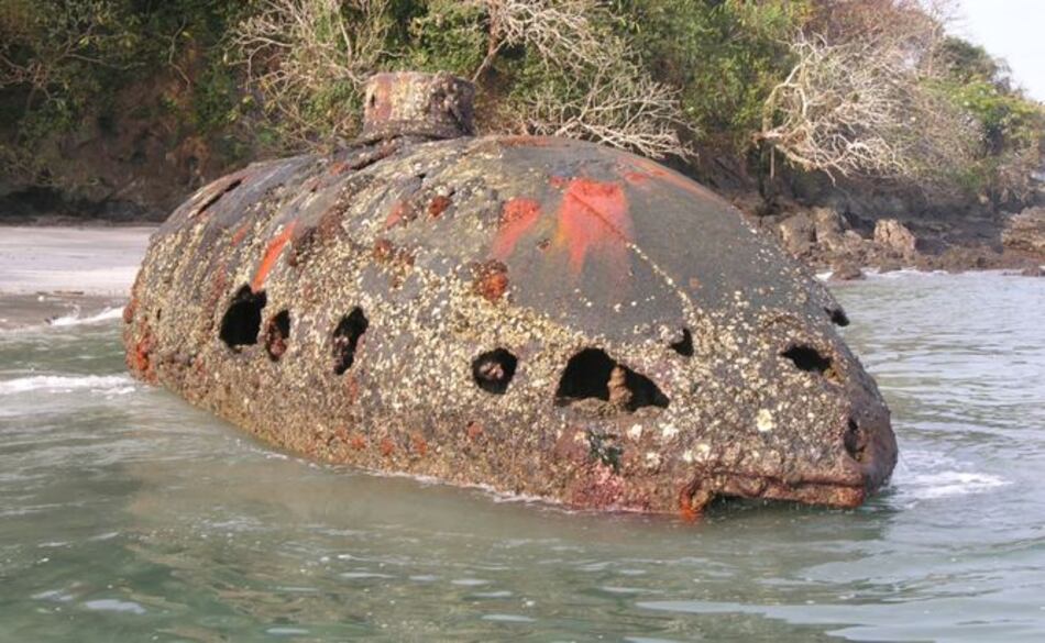 El submarino olvidado en Panamá