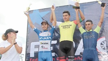 Samudio y Ramírez destacan en la Clásica la Juventud