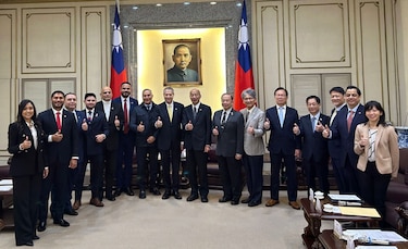 ¿Quiénes son los diputados panameños que viajaron a Taiwán?