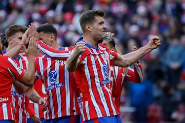 Un cabezazo de Sorloth le da la victoria al Atlético de Madrid