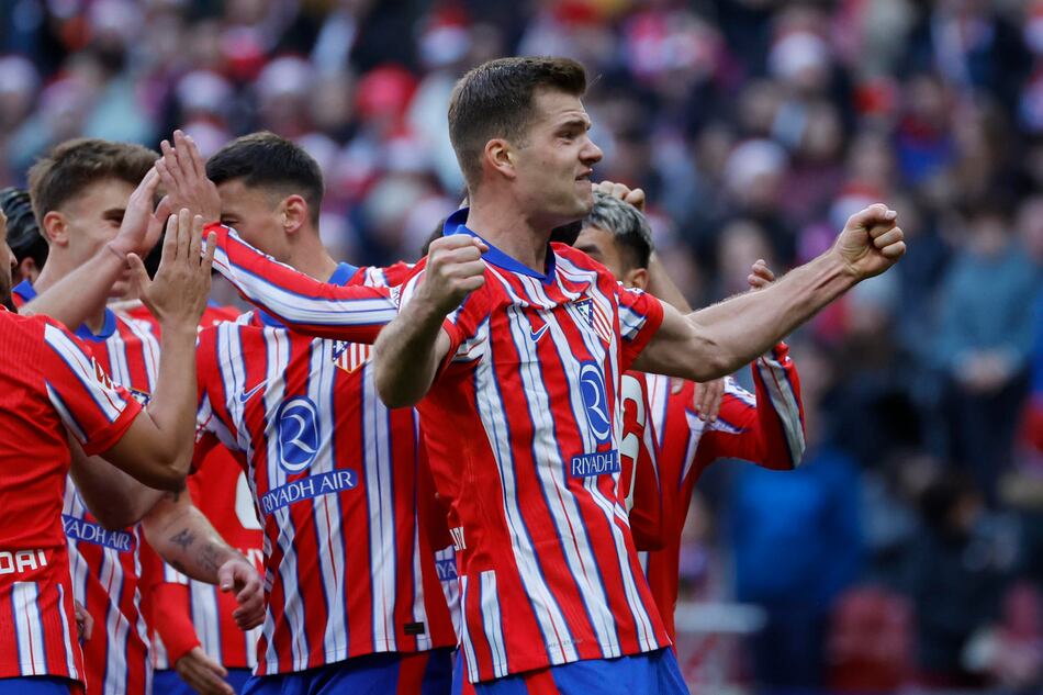 Un cabezazo de Sorloth le da la victoria al Atlético de Madrid