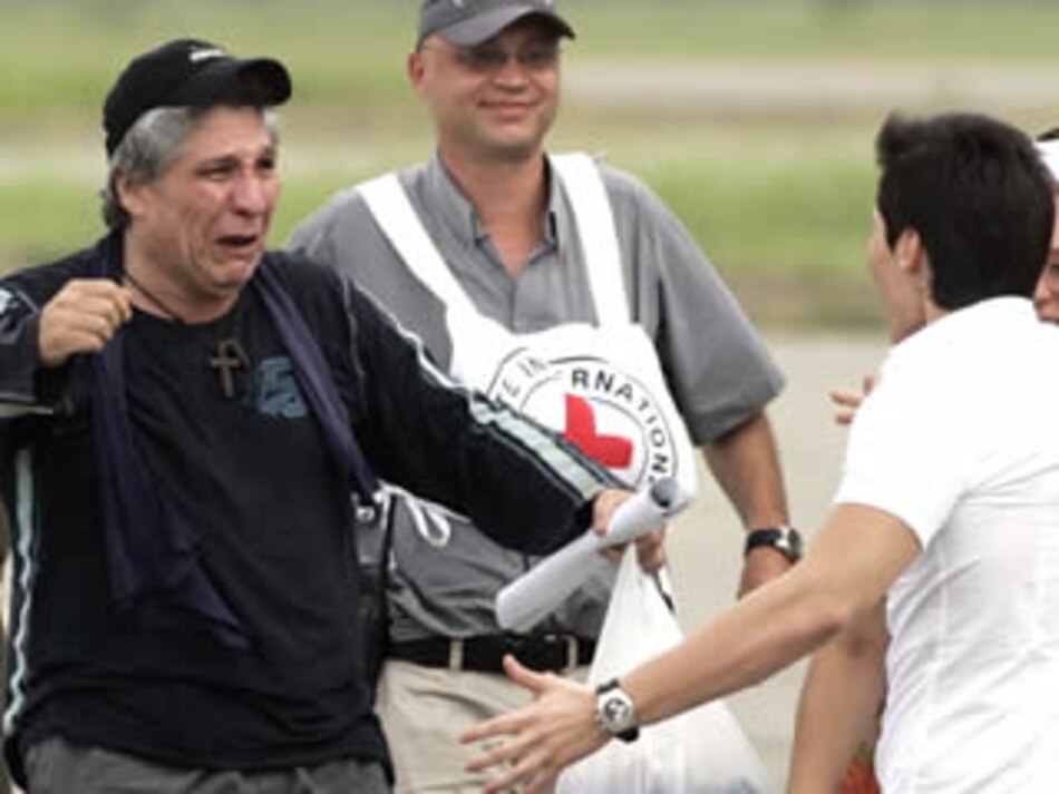 Libre ex diputado luego de casi siete años de secuestro