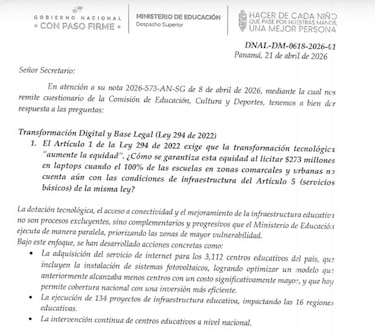 Lo que no respondió Lucy Molinar: las respuestas de la ministra que dejaron dudas