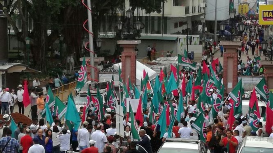 Realizan marcha a favor de Ricardo Martinelli