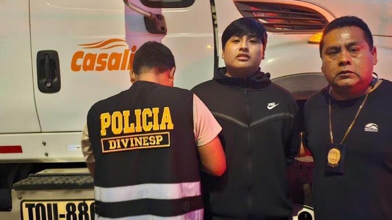 Cómo ocurrió la captura en Perú de ‘Pequeño J’, el joven sospechoso de ordenar el brutal asesinato de tres mujeres en Argentina