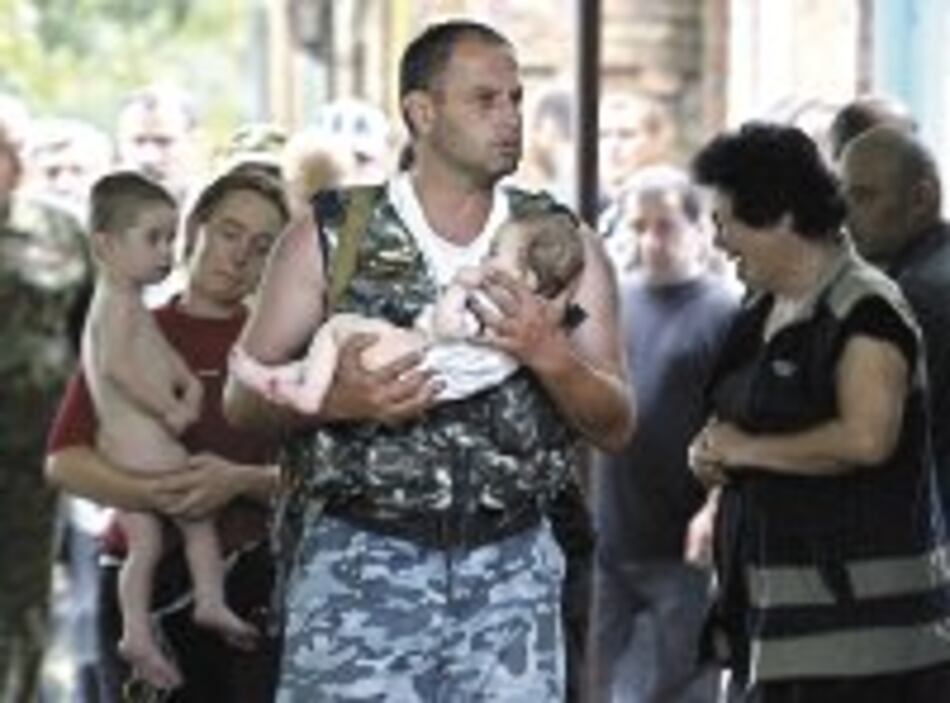 Fiscal exonera a autoridades de la matanza de Beslán