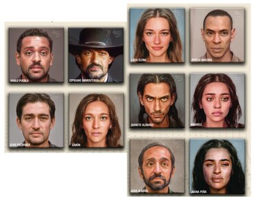 Los rostros de Ligia Elena, Pablo Pueblo y otros personajes de la salsa vistos por la inteligencia artificial
