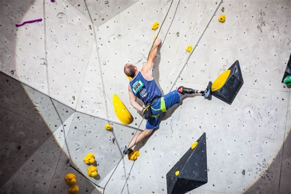 La escalada se incluirá en los Juegos Paralímpicos de Los Ángeles 2028