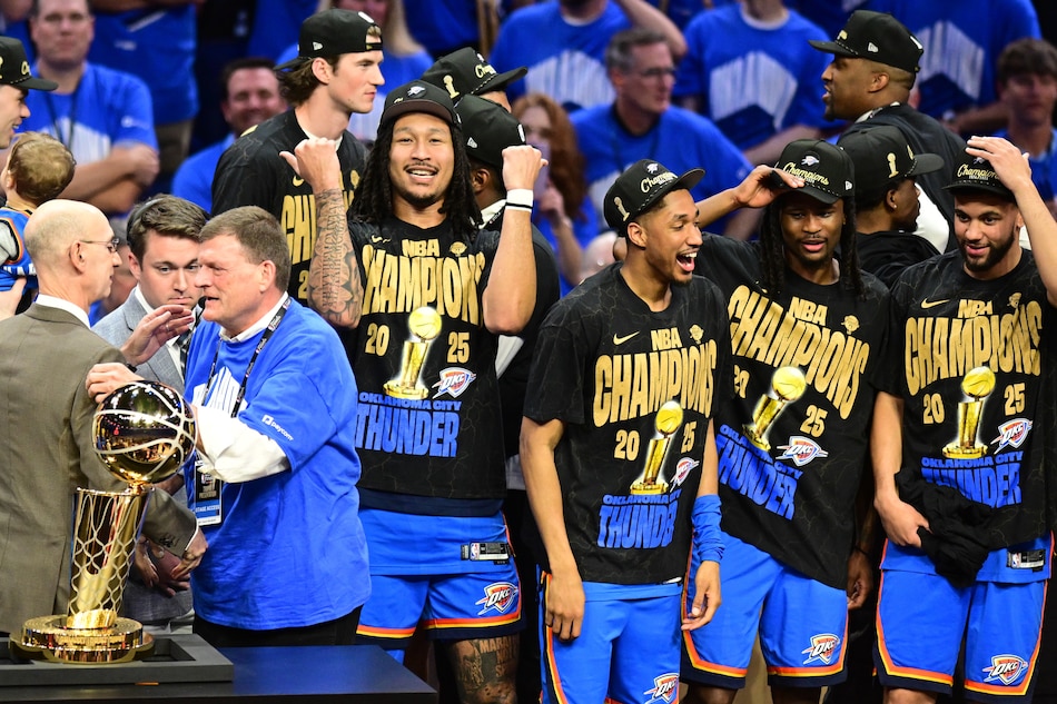 Los Oklahoma City Thunder conquistan el anillo de la NBA