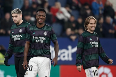 Modric y Ancelotti dan ‘apoyo’ a Vinicius