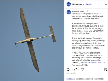 El ministro Frank Ábrego sostiene que los drones son una donación y cuestiona que el fabricante divulgara su adquisición