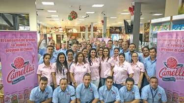 Granos Camelia apoya campaña de la cinta rosada
