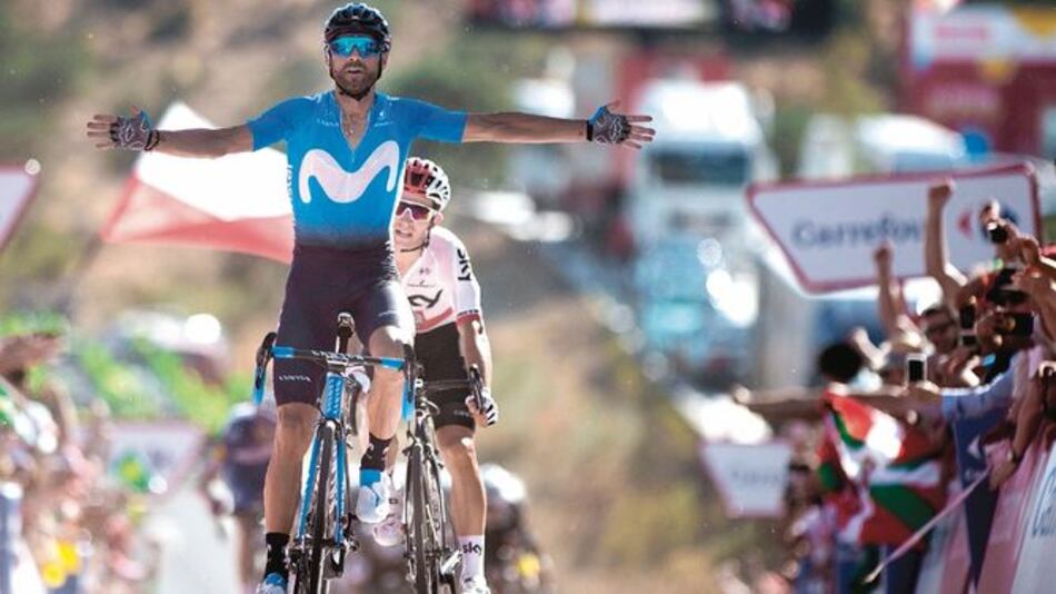 Valverde gana etapa de la Vuelta a España