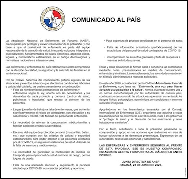 Enfermeras denuncian situaciones adversas para enfrentar el virus; advierten la escasez de equipos