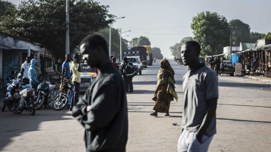 Las tropas senegalesas entraron en Gambia