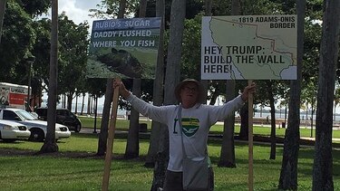 Donald Trump busca los votos de Florida
