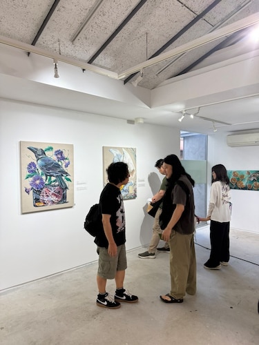 Andrés Silva lleva la biodiversidad panameña hasta Japón a través del arte
