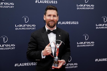 Messi gana el Premio Laureus a mejor deportista masculino de 2022