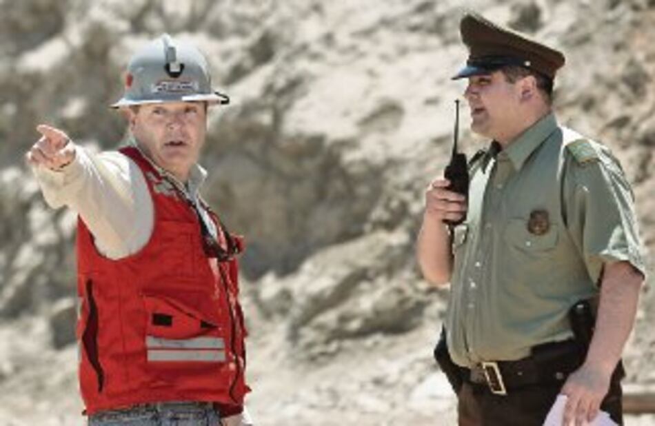 Perforadora retoma trabajos en mina