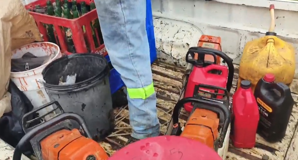 Tensión en Darién: bloqueos, derribo de árboles y hallazgo de explosivos improvisados