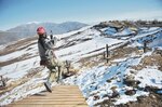 Pasión por el deporte y la helada montaña