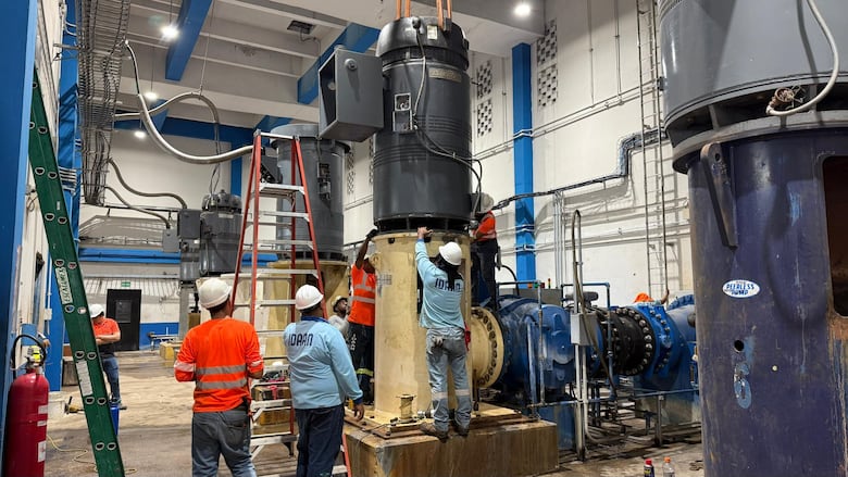 Planta potabilizadora de Chilibre restablece operaciones al 100% tras reparación de bomba