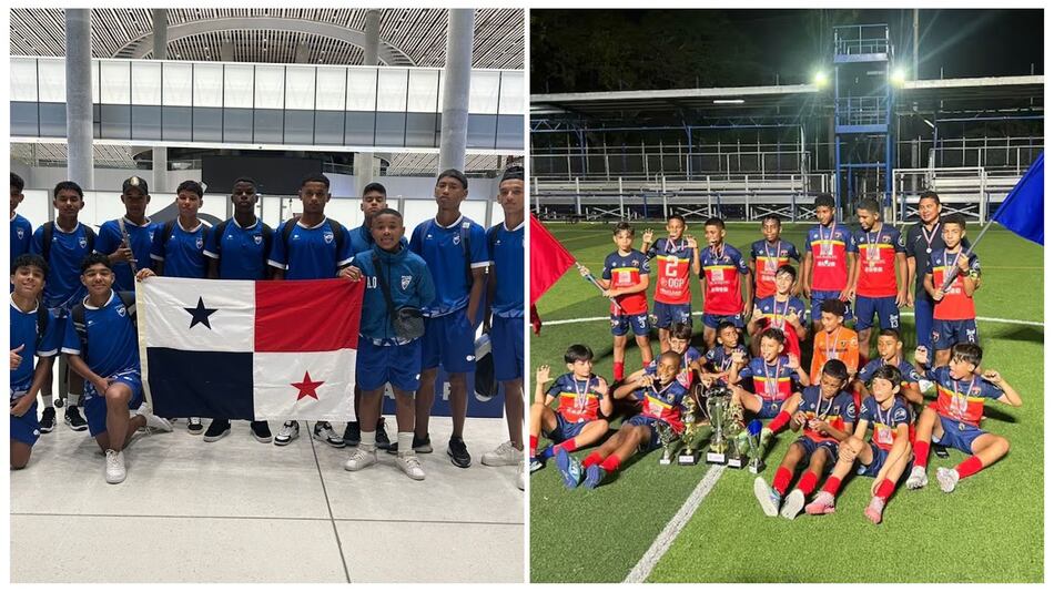 Las divisiones Sub-13 del Plaza Amador y Sub-15 de la academia Nación FC representarán a Panamá en Punta Cana