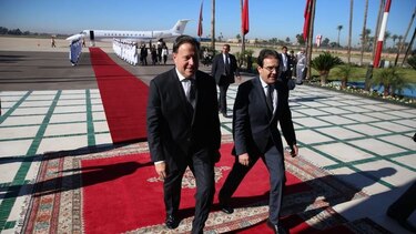 Varela llega a Marruecos para participar de foro sobre pacto migratorio