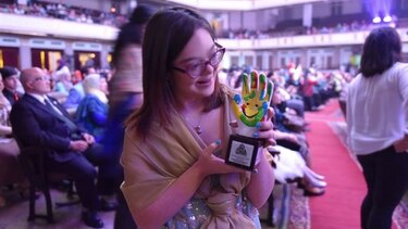 María José Paiz Arias es premiada en Egipto