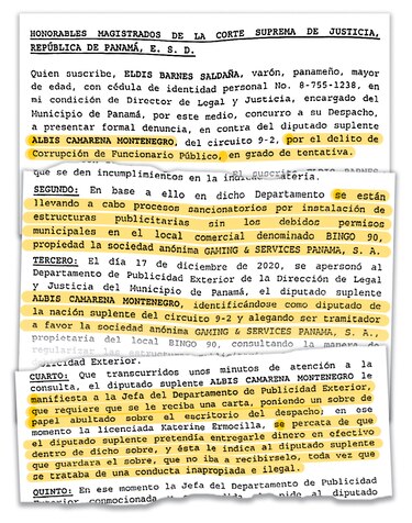 Denuncia a diputado suplente, sin admitir