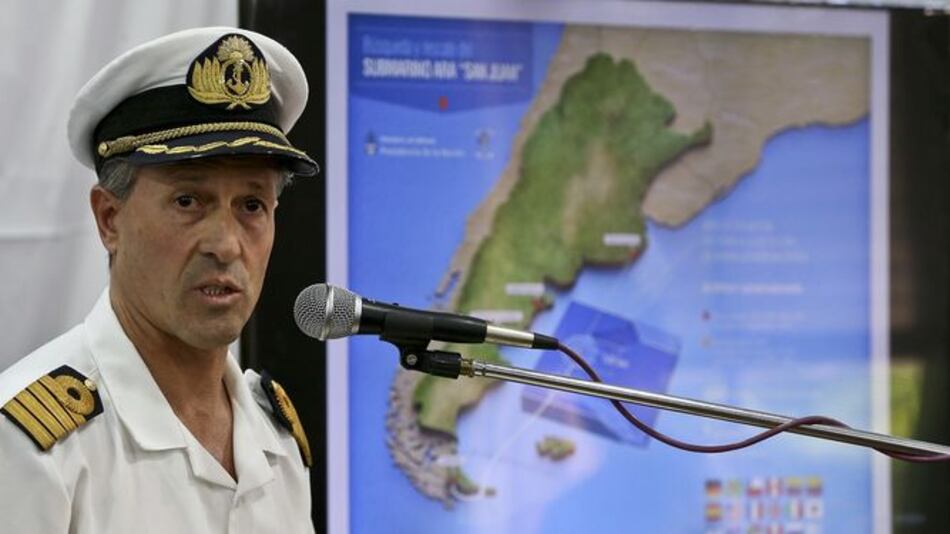 Capitán del submarino argentino no consideró una emergencia el ingreso de agua al navío