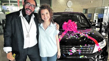 Ganadora de un Suzuki Vitara