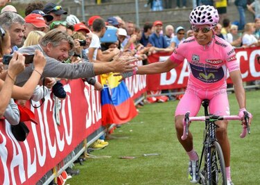 Duelo colombiano en el Giro; Quintana y Urán marcan el paso