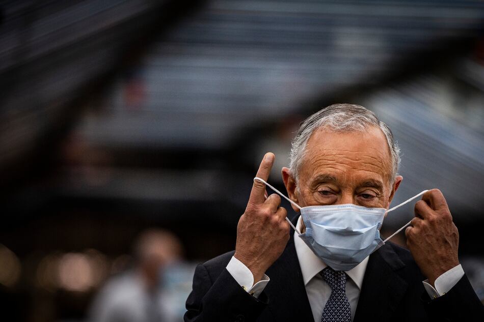 Presidente de Portugal da positivo por coronavirus