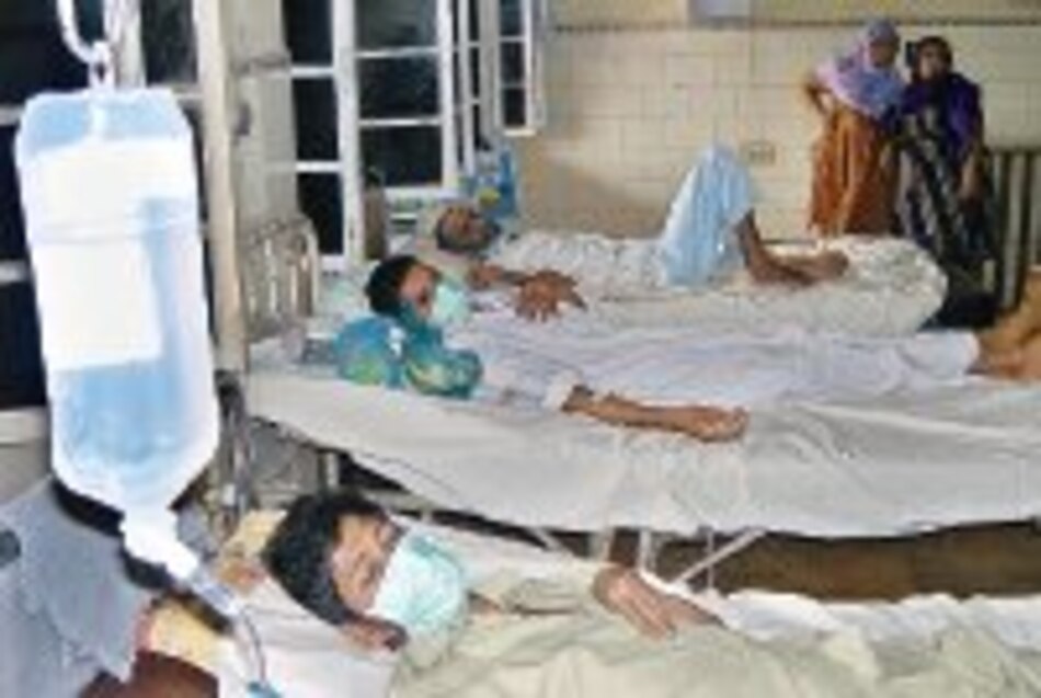 200 intoxicados por fuga de gas en Bophal India