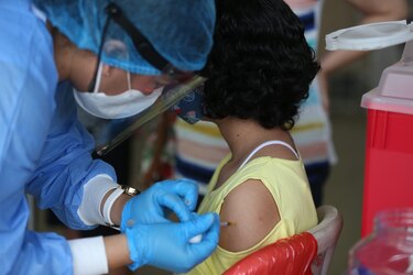 Se han aplicado 3,700 dosis de vacunas pediátricas en el Parque Omar